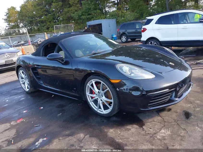2018 PORSCHE 718 BOXSTER