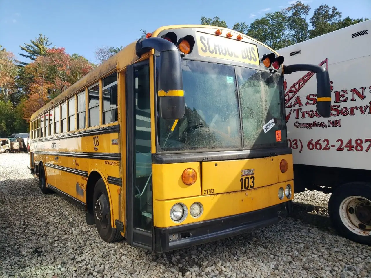 THOMAS SAF-T-LINE 2012. Lot# 84474115. VIN 1T7YN4E25C1150094