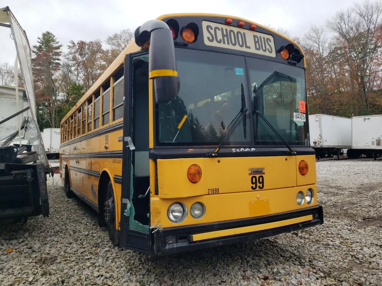 THOMAS SAF-T-LINE 2012. Lot# 84474215. VIN 1T7YN4E28C1150090