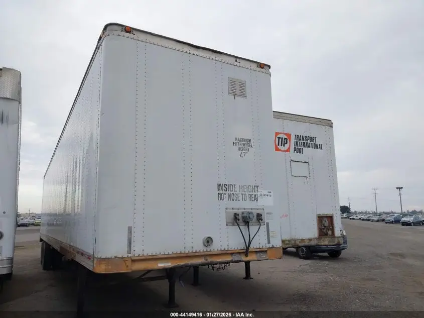 TRAILMOBILE TRAILER 1994. Lot# 44149416. VIN 1PTG1JAH8R6001168